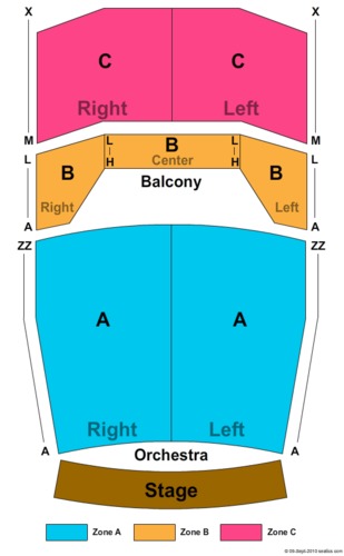 William Saroyan Theatre Fresno Seating Chart