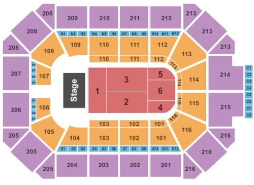 Allstate Arena Tickets Seating Charts