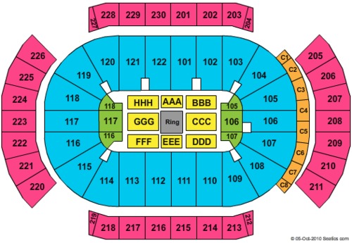 Desert Diamond Arena Tickets Seating