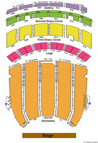 Fabulous Fox Theatre Tickets Seating
