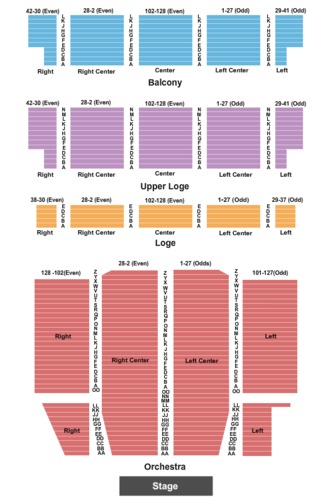 United Palace Theatre Tickets Seating