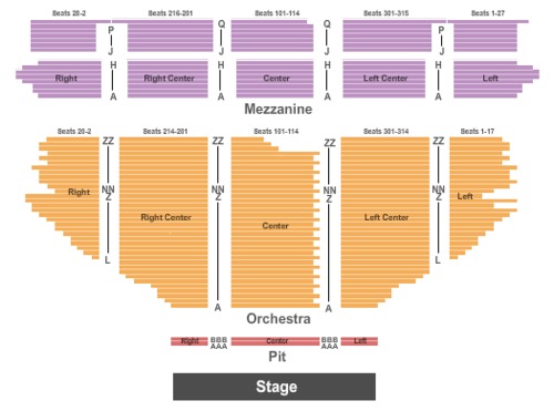Pantages Theatre Tickets, Seating Charts and Schedule in Los ...