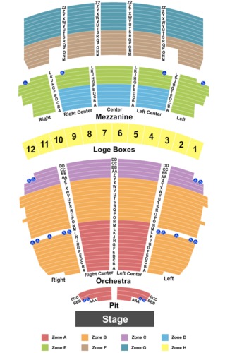 Stifel Theatre Tickets Seating Charts