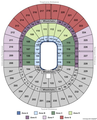 Thomas & Mack Center Tickets, Seating Charts and Schedule in ...