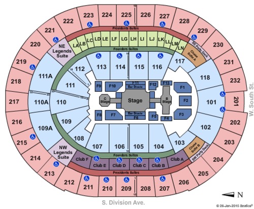 Kia Center Tickets Seating Charts And