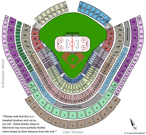 Dodger Stadium Tickets Seating Charts