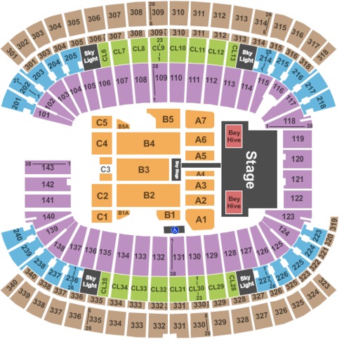 Gillette Stadium Tickets Seating