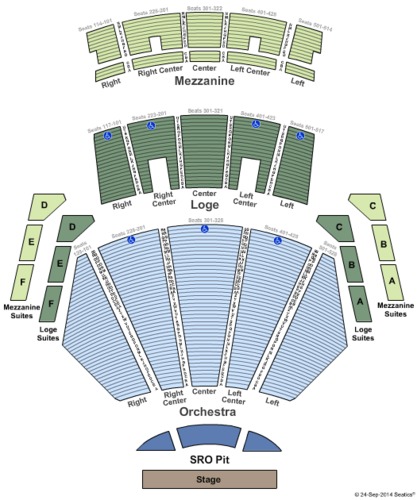 Pea Theater Tickets Seating Charts