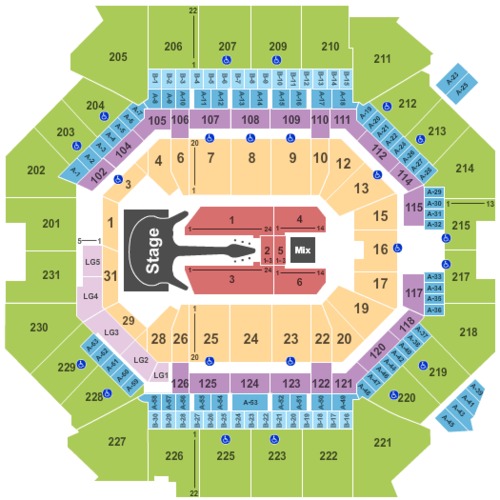 Barclays Center Tickets Seating Charts