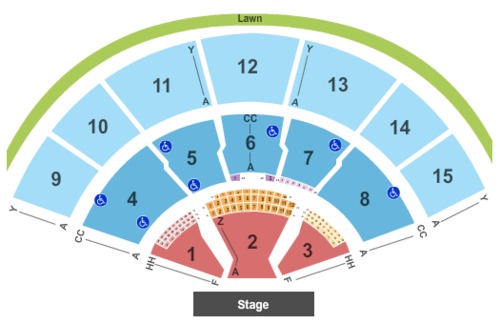 Xfinity Center Tickets Seating Charts