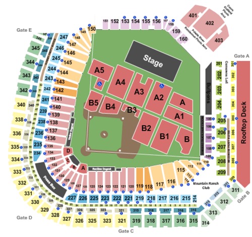 Coors Field Tickets Seating Charts And