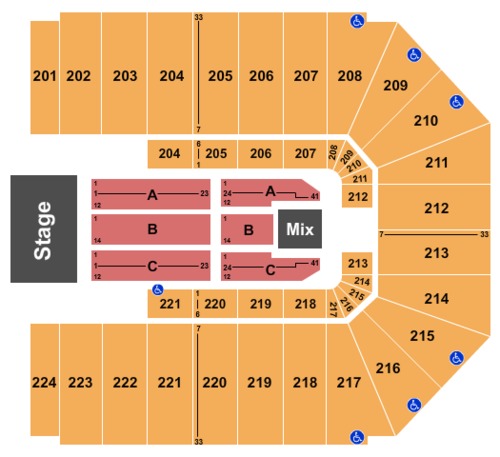 Ej Nutter Center Tickets Seating