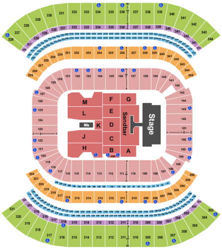 Nissan Stadium Tickets Seating Charts And Schedule In Nashville Tn At Stubpass