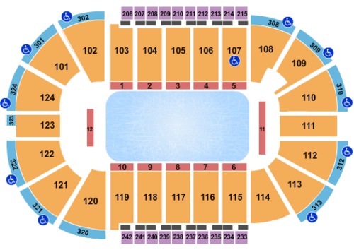 Santander Arena Tickets Seating Charts