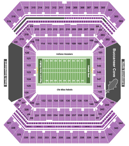 Raymond James Stadium Tickets Seating Charts And Schedule In Tampa Fl At Stubpass