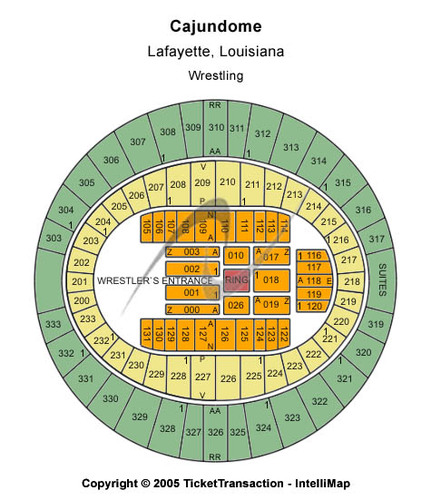 Cajundome Tickets Seating Charts And