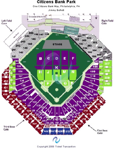 Citizens Bank Park Tickets Seating