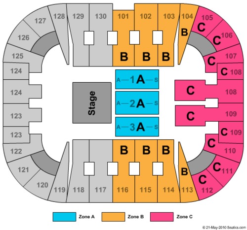 Eaglebank Arena Tickets Seating Charts