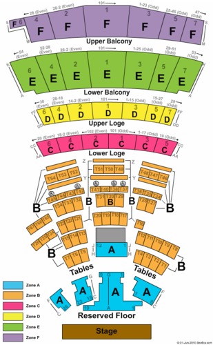 Warfield Tickets Seating Charts And